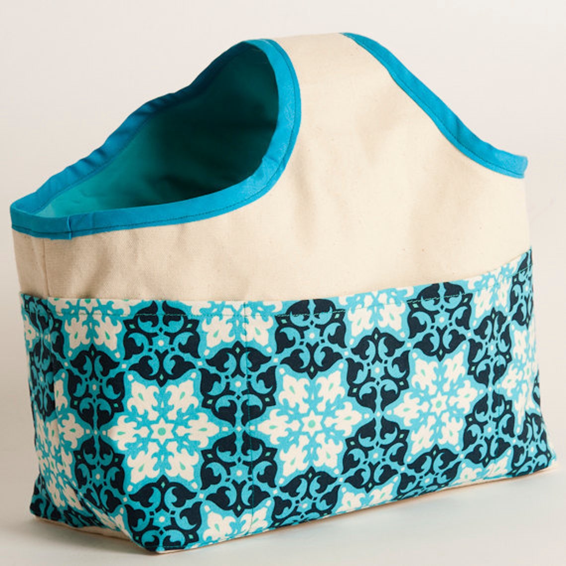 Easy to Sew Fabric Handle Basket PDF Sewing Pattern Two Etsy