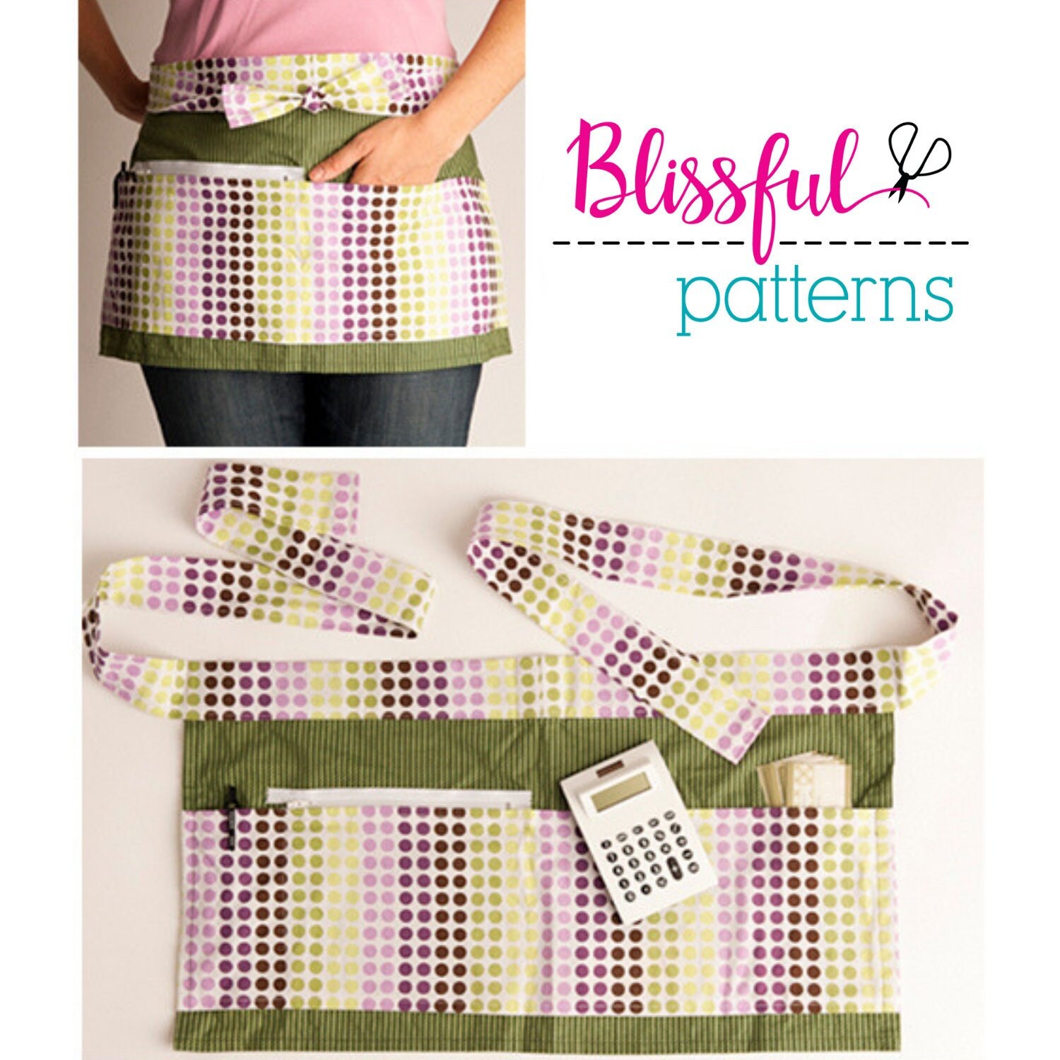 Craft Vendor Apron PDF Sewing Pattern Craft Show INSTANT Etsy