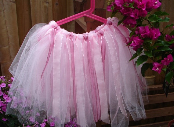 No Sew Tutu PDF Tutorial Pattern - Ballerina Tulle Skirt Ribbons 