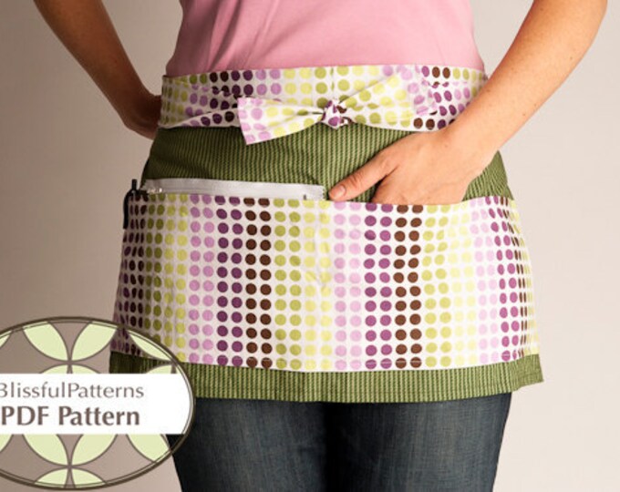 Vendor Apron PDF Sewing Pattern Craft Show Organization by