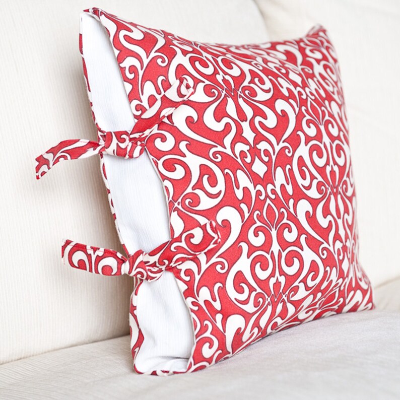 Side Tie Pillow Case PDF Sewing Pattern INSTANT DOWNLOAD By BlissfulPatterns image 5