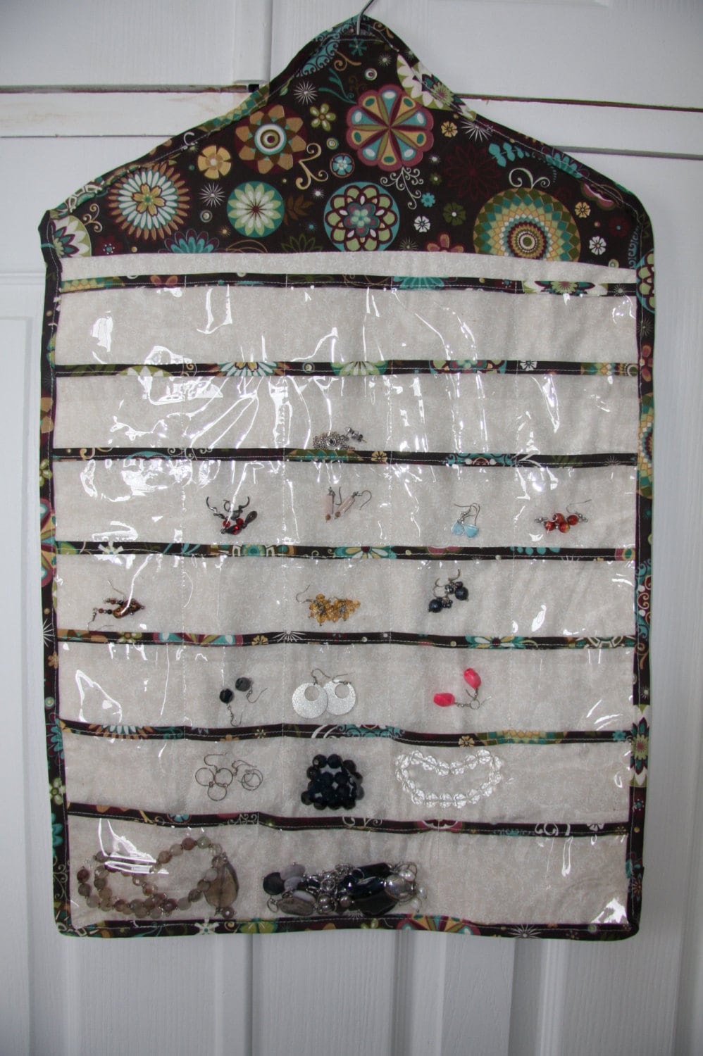 Clear Pocket Hanging Organizer for Jewellery or Belts PDF Etsy