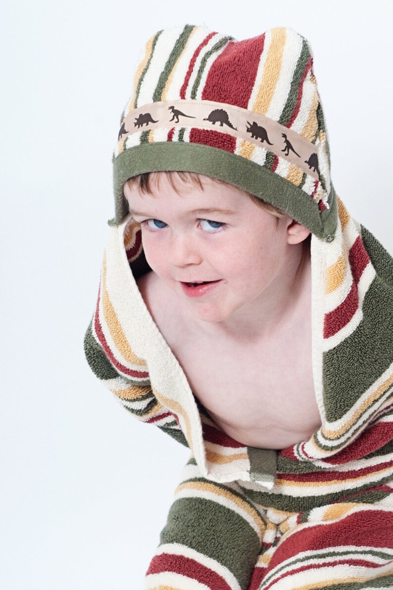 Download Easy to Sew Hooded Towel PDF Sewing Pattern Baby to Toddler | Etsy