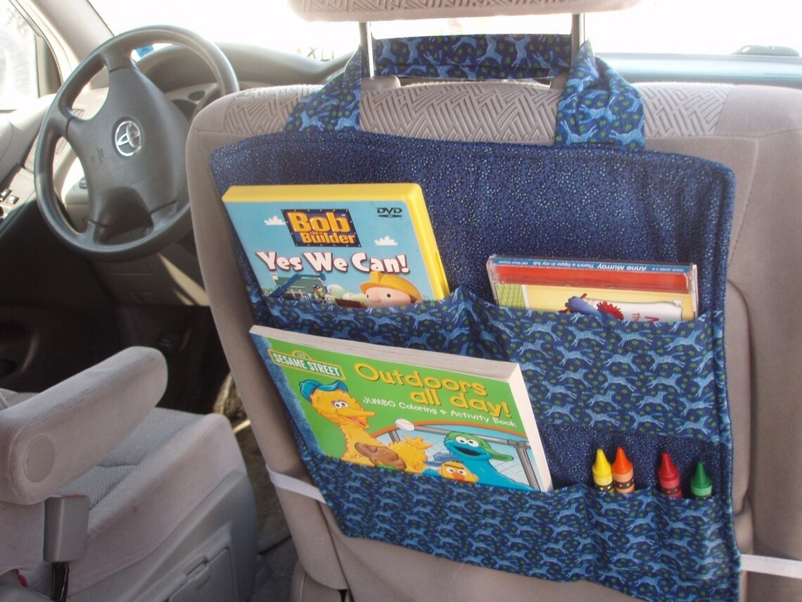 Car Seat Organizer PDF Sewing Pattern Organize Your Etsy
