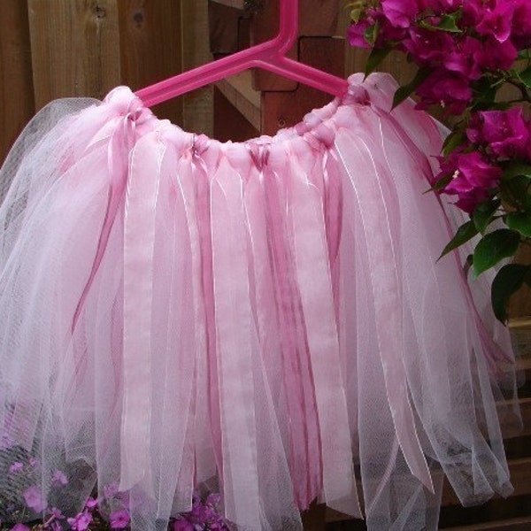 No Sew TUTU PDF Tutorial Pattern  - Ribbons and Tulle to create your own Blissfulpatterns Princess