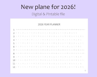 Nouveau plan pour l'année 2026 !