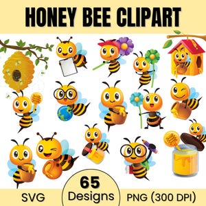 Bee Svg bundel, Bee Hive Svg, honingraat Svg, Bee Clipart, Queen Bee Svg, Honey Bee Svg, schattige bij Svg, Instant download, bee alfabetten
