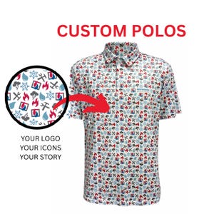 Custom Sublimation Polo Shirts | Business Uniforms, Team Apparel, Corporate Golf Polos