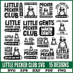 Lil Pecker Club PNG, Funny Woodpecker Bird Design, Sarcastic Sublimation Graphic, Funny saying, Digital Download, Humorous t-shirt design