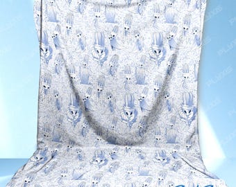 Pale King Blanket Bowl Dark Fantasy Gamer Throw Comfort Indie Game Style Home Decor
