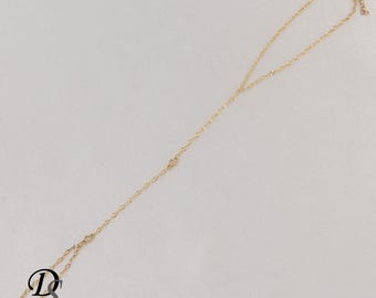 Gold Diamond Hand Bracelet, Solid Gold Hand Chain Bracelet with Gemstones, 14k Statement Summer Jewelry, Gift for Her, Handmade Hand Chain