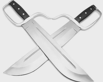 HandCrafted Stainless Steel Wing Chun Practice Randall style Blunt BLADES, Practice Tools, Gift For Him Gifts for Men,