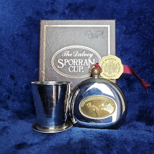 DALVEY ダルビー 社 ポケットフラスコ スコットランド ロンジンブランド Classic Flask Gold Detail - Dalvey