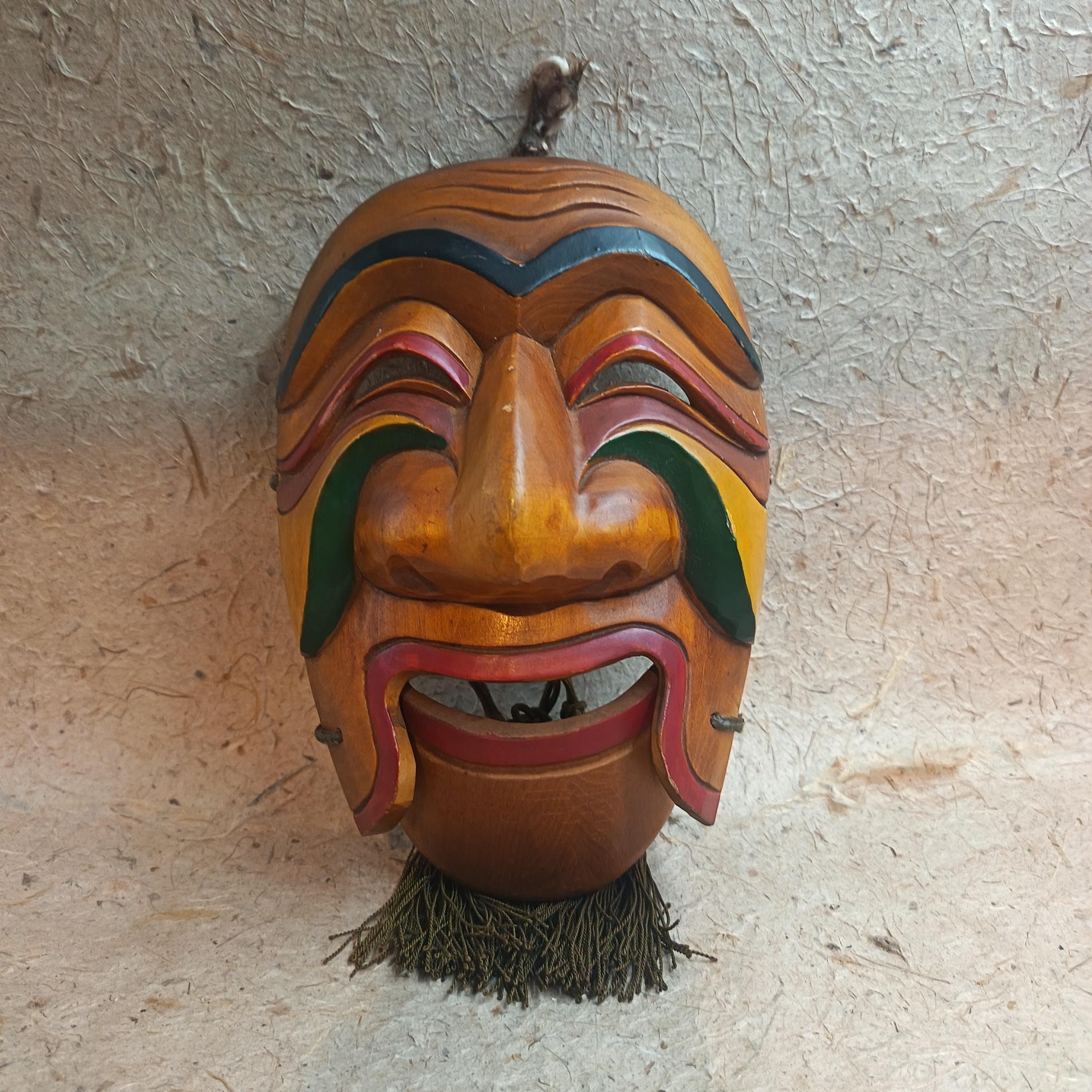 Korean wood mask - Etsy 日本