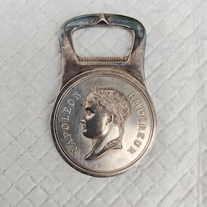 Luxury Christofle Gallia Collection Napoleon Empereur Bottle Opener - Rare Collectible!