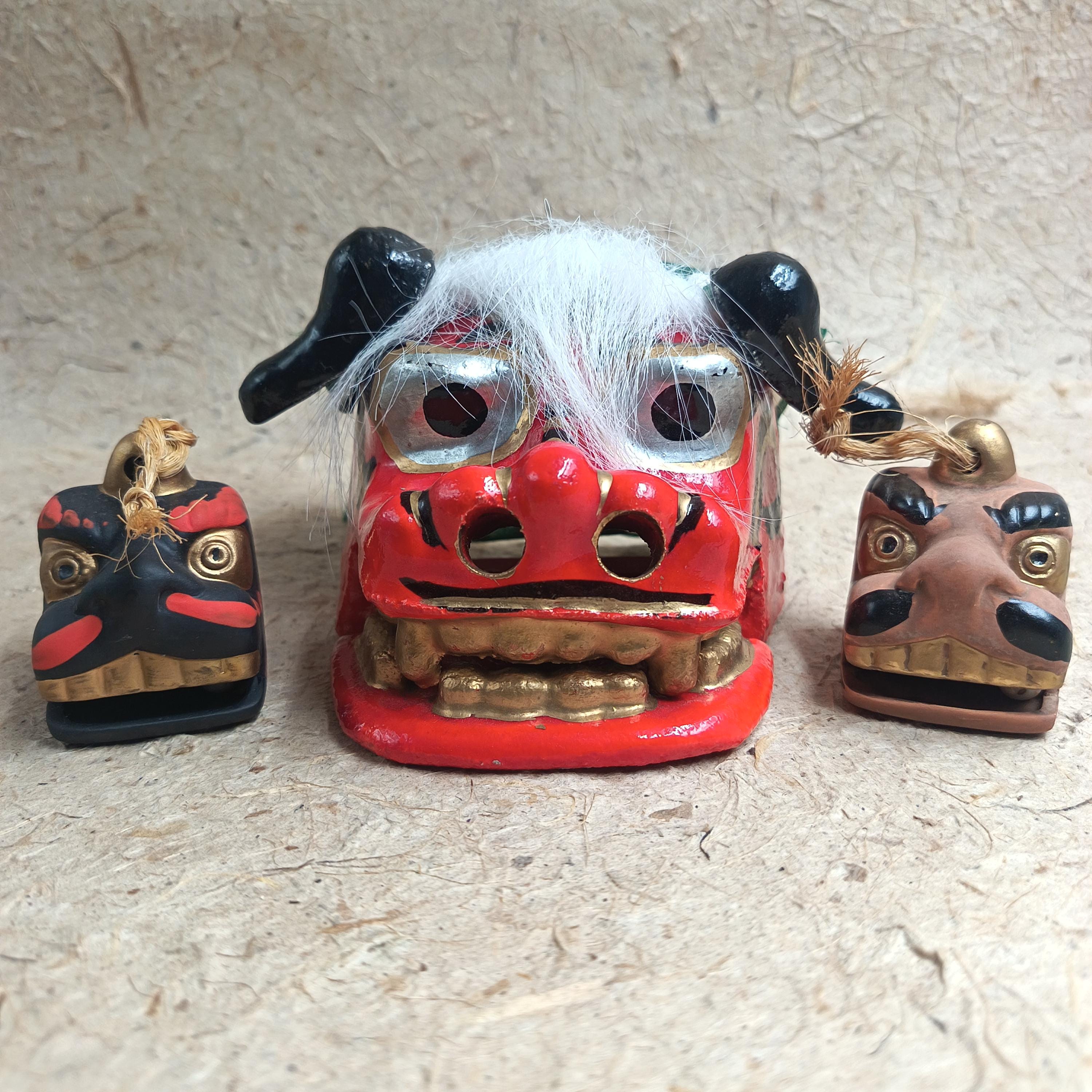Shishimai lion mask - Etsy 日本