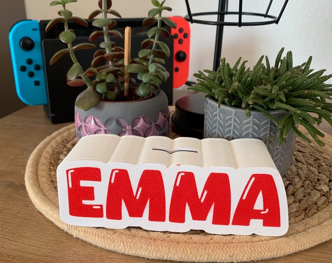Personalized money box for children with name – individual gift – savings box – children's room decoration – boys & girls