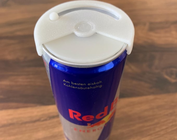 Can lids for Red Bull, Coca-Cola, and other beverages | Perfect for camping and festivals | Limited Edition Glow in the Dark