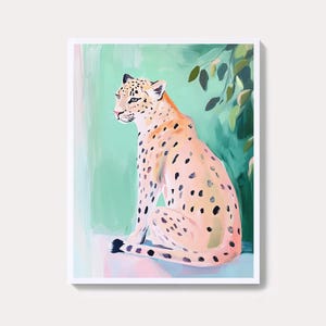 &quot;Gepard &quot;&quot;Printed&quot;&quot; Gepard Kunstdruck&quot;