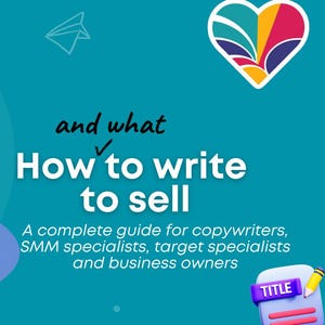 What and How to Write to Sell - eBOOK
