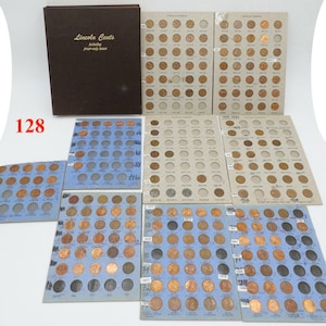Lincoln Pennies cents collection coins LOT