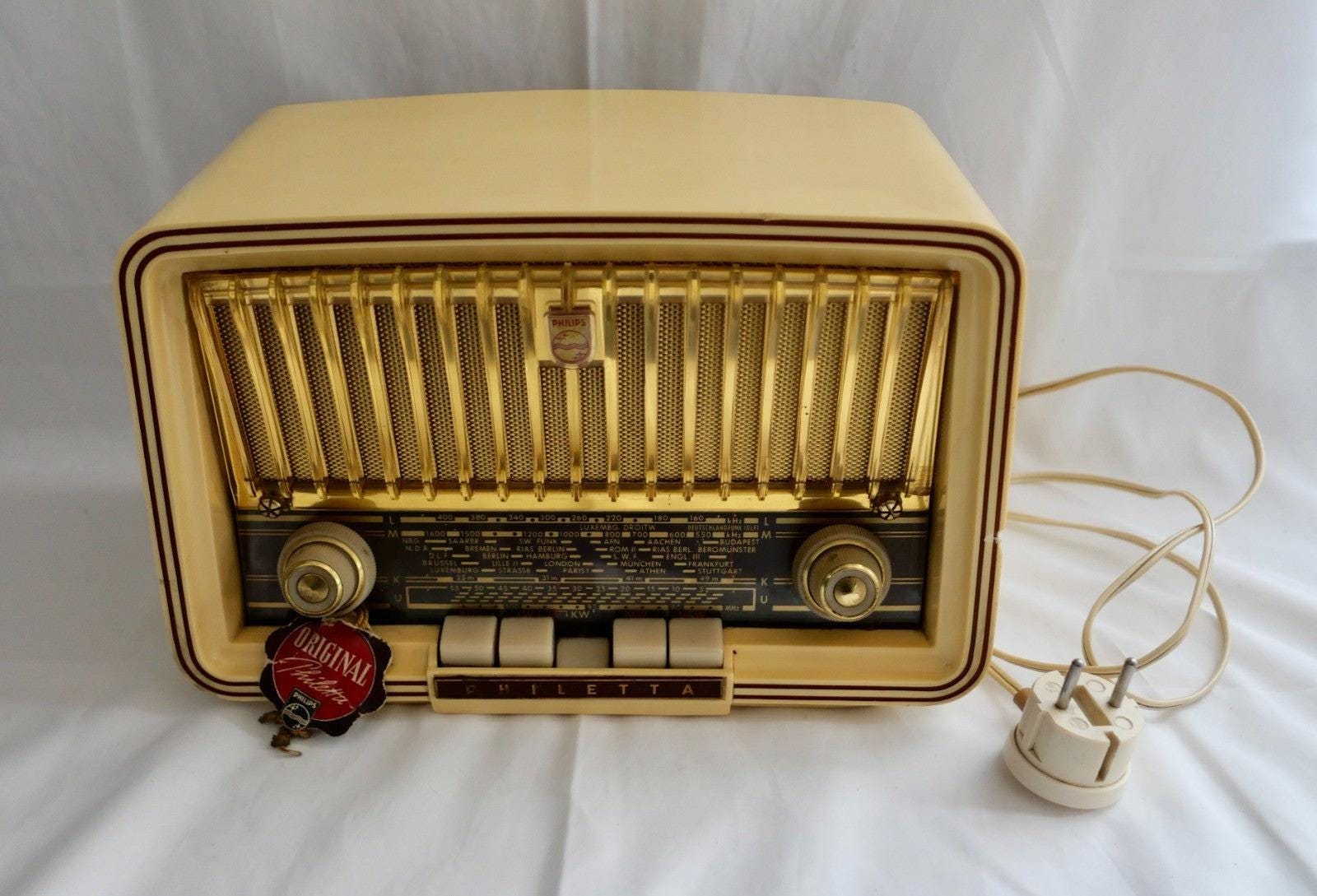 Old philips radio - Etsy 日本
