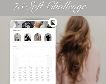 75 Tage Soft Life Planer: Notion Template, Habit Tracker