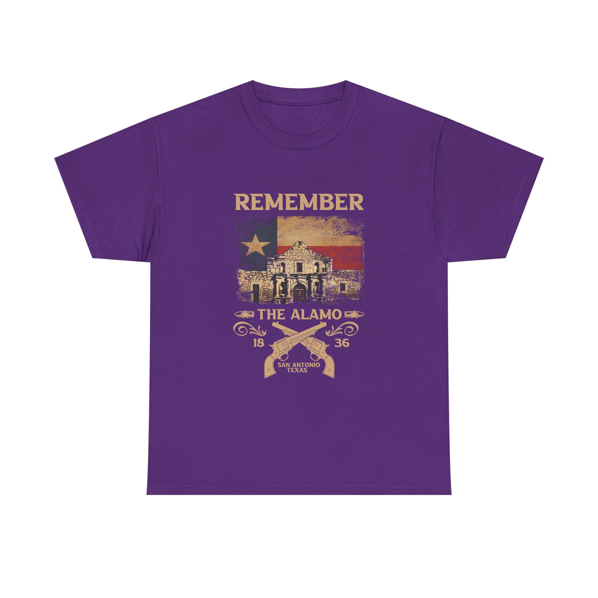 T-shirt Homme Alamo San Antonio 1836 - Taille S - Marque Anvil - Occasion Bon état