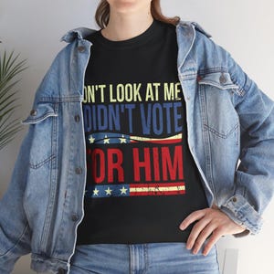 Political Statement T-Shirt, Not My President Tee, Resist Activist Shirt, Anti-Trump Protest Top, Voting Rights Apparel