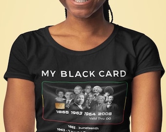 Black History Month-T-shirt, Melanin Pride, African American Heritage