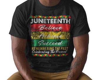 Juneteenth 1865 Unisex T-Shirt, Black Freedom, African Independence Day