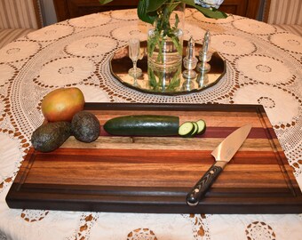 Xtra Large Exotic wood cutting board