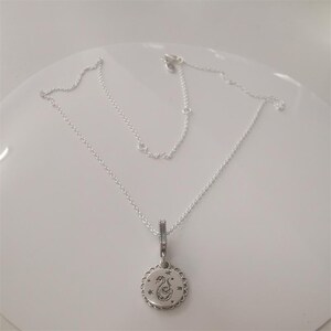 Ale 925 sterlingzilveren Pandora Zwadderich-hangerketting