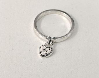 Pandora Love Lock Ring S925 Ale