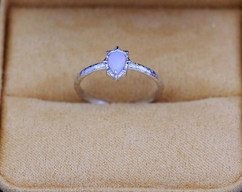 New Style S925 Sterling Silver Ring with Australian Opal, Open Ring