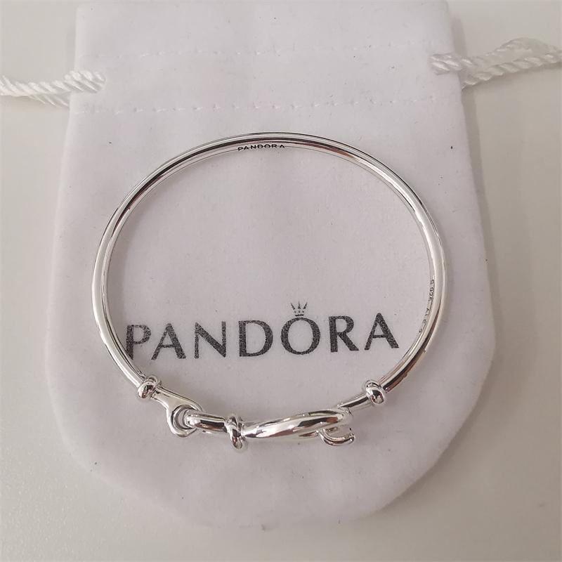 パンドラ インフィニティノット ブレスレット S925 エール - Etsy 日本