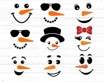 Snowman Svg Bundle, Snowman Clipart, , Winter Christmas Svg, Snowman Silhouette, Snowman Svg, Holiday Snowman Svg, Christmas Snowman Svg,Png