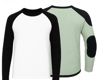 Kevlar Motorcycle Shirt: Raglan Sleeve, CE Armor Ready