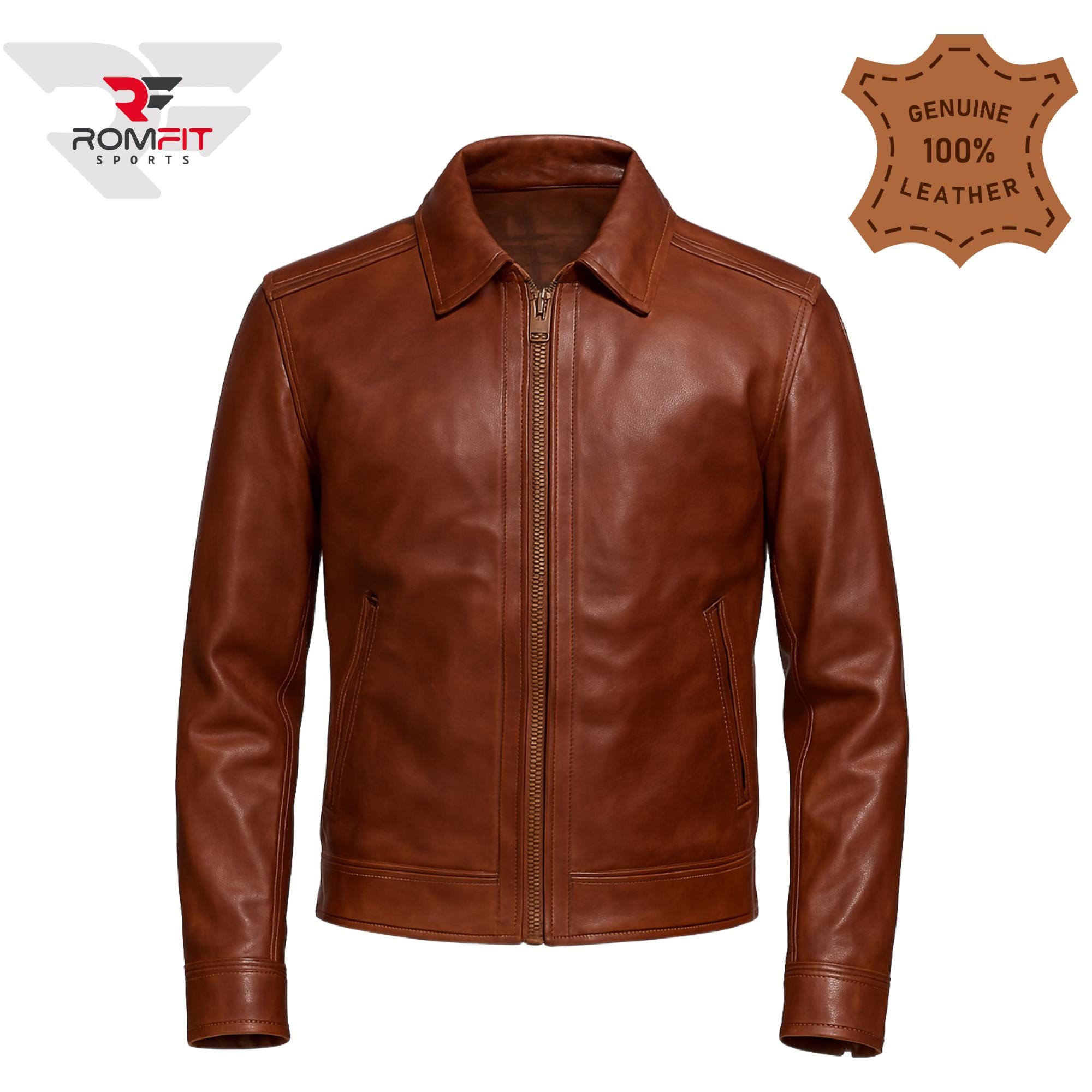 épine leather jacket （ damage brown ） epine épine leather jacket damage brown