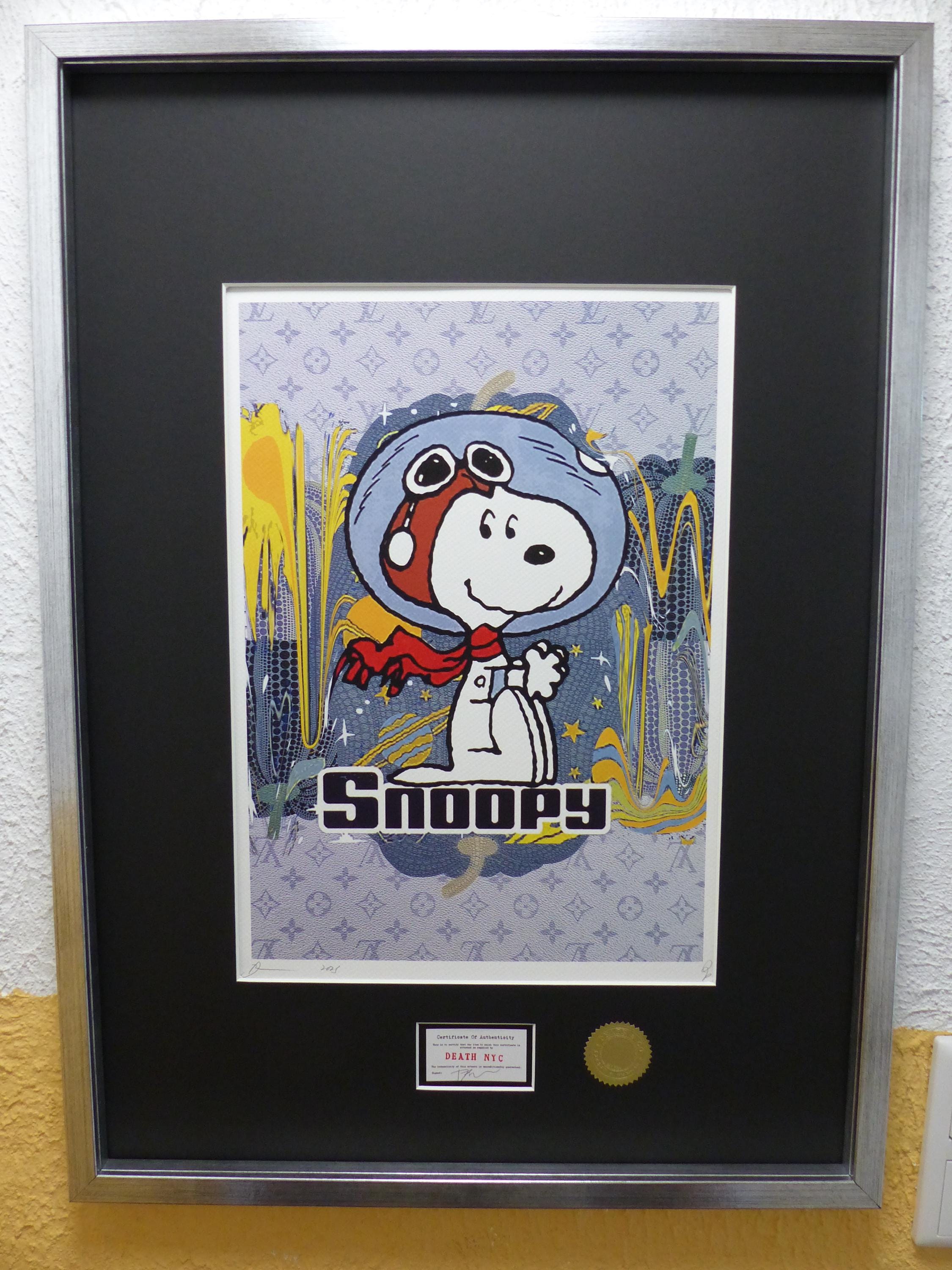 DEATH NYC Framed Lithograph Ltd Edit of 100 