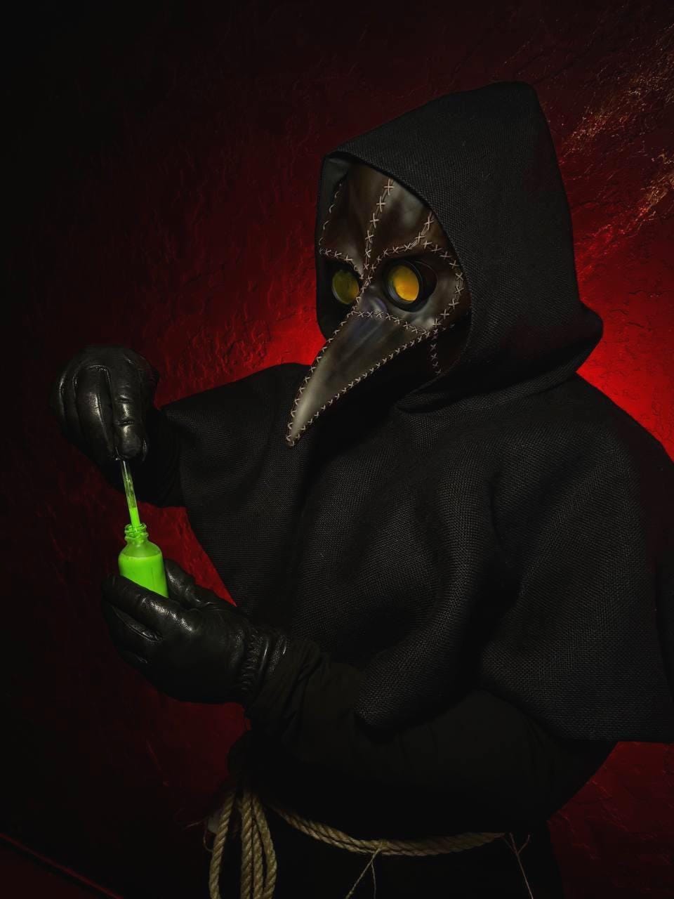 17th Century Plague Doctor Costume Mask - Fancy Dress Party Costumes in