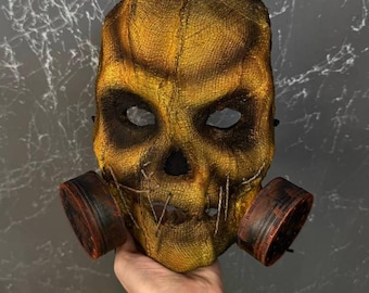 Maska Stracha na Wróble: Arkham Knight, maska cosplay Asylum na Halloween