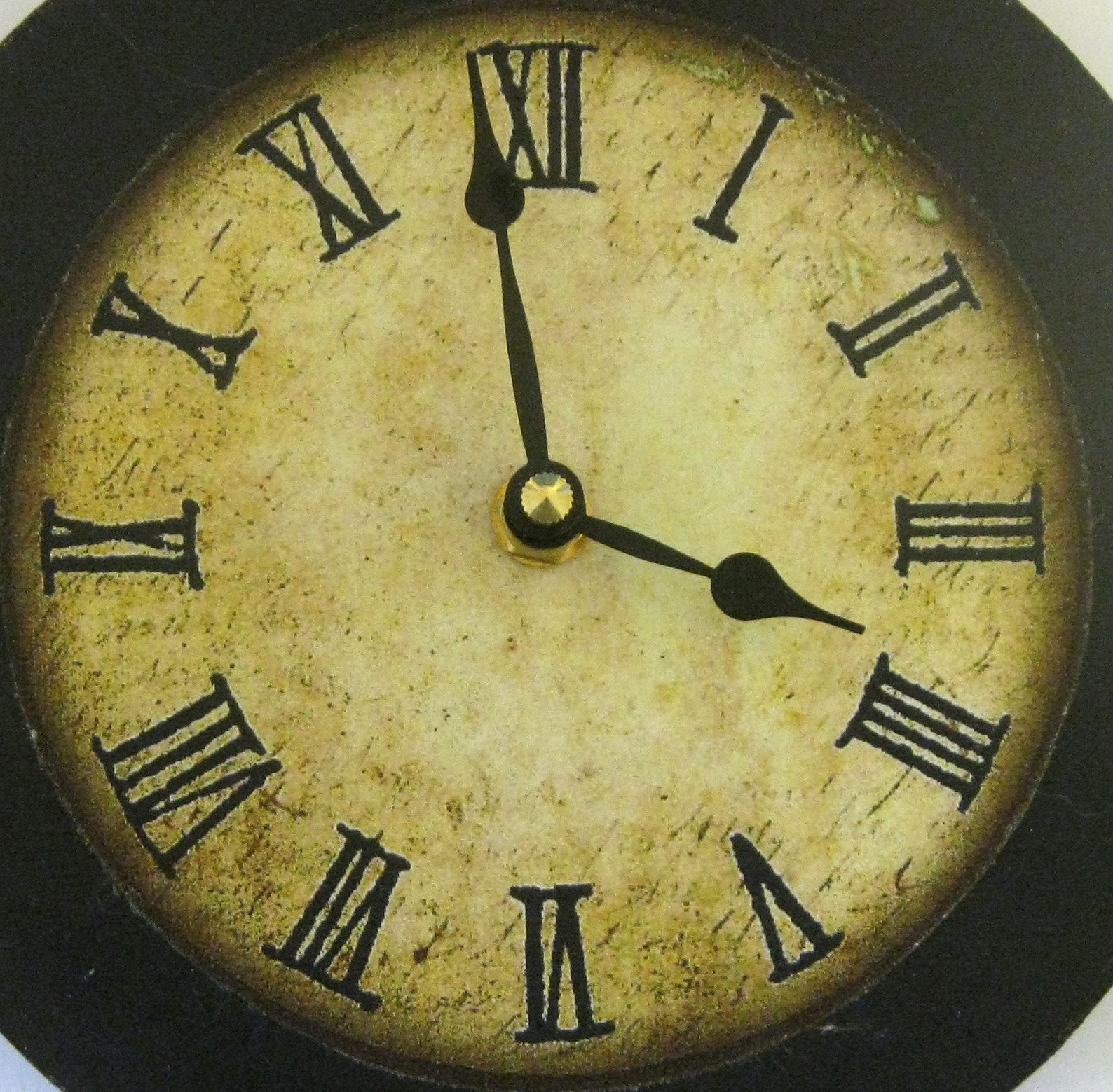 Small Wall Clock. Antique Clock. Victorian Replica Clock. Etsy