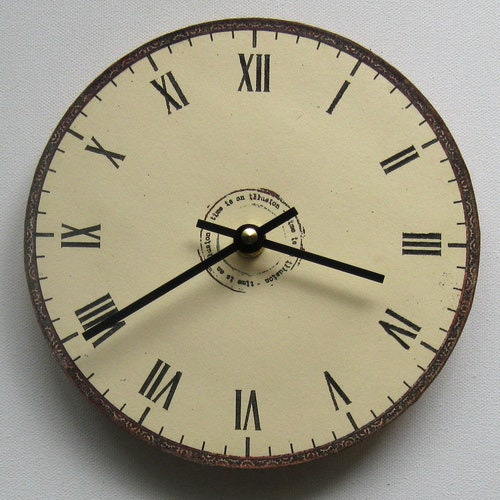 Decorative Wall Clock Square Small Unique Clocks Modern Etsy