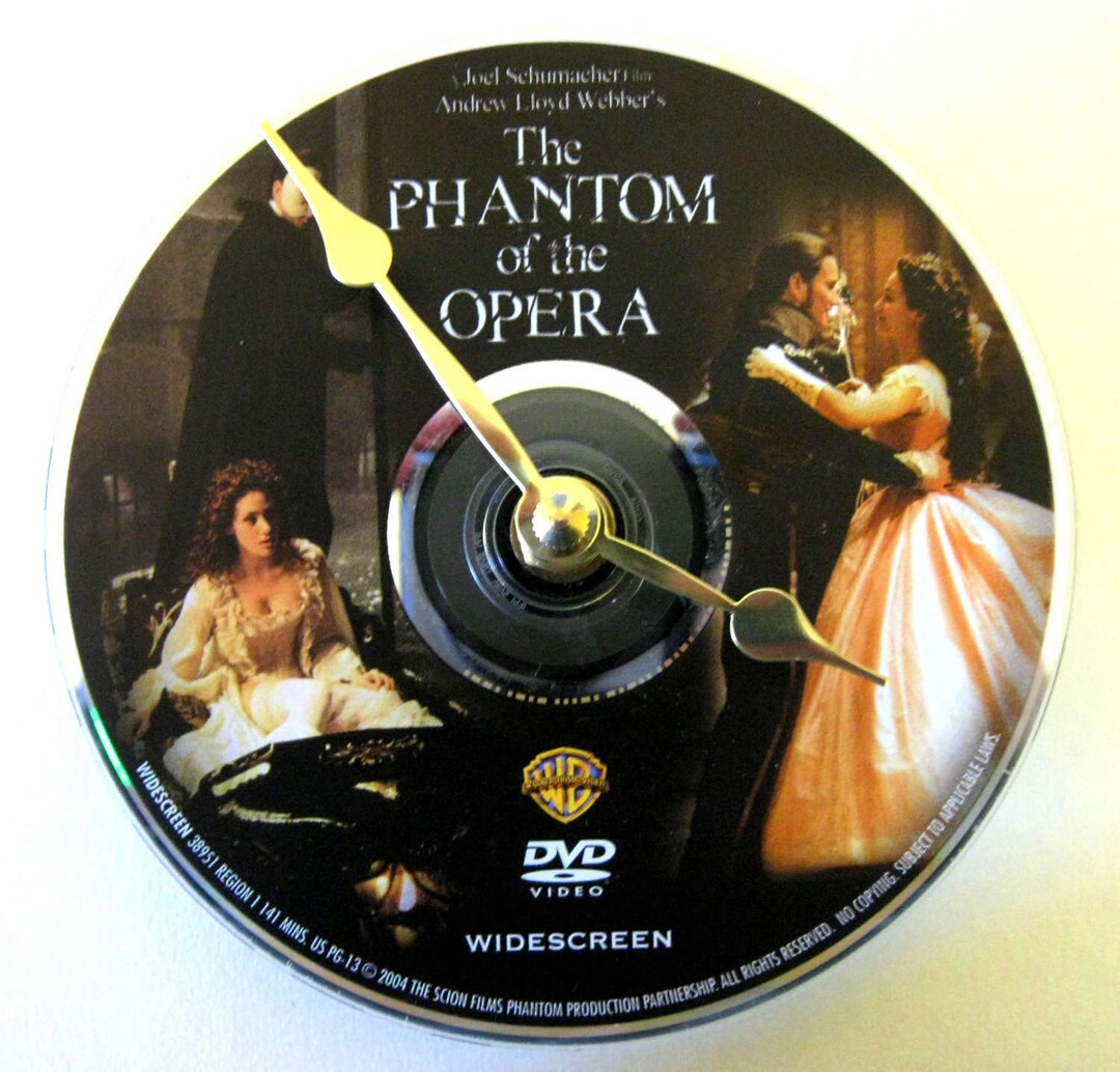 Movie Clock. Phantom of the Opera Clock. Popular Clock. Andrew Etsy