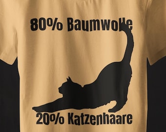 Kattenshirt - Grappig shirt voor katteneigenaren en dierenliefhebbers, cadeau voor kattenmoeders en -vaders