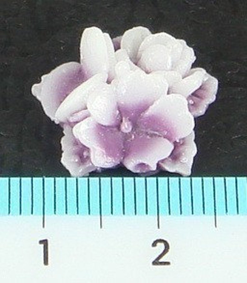 Blue White 15/%off 404-00-CA 6pcs Beautiful Star Flower Cabochon