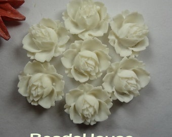 621-00-700-CA   6pcs Pretty Rose Cabochon - 014