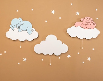 Handmade Babyzimmer-Lampen Set, Nachtlicht fürs Kinderzimmer, Wanddekoration, Wandleuchte, Geschenk für Kinder
