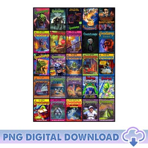Goosebumps PNG, Goosebumps Movie Horrorland, Goosebumps Welcome To Horrorland Png, Goosebumps Halloween, Halloween Party, Digital Download